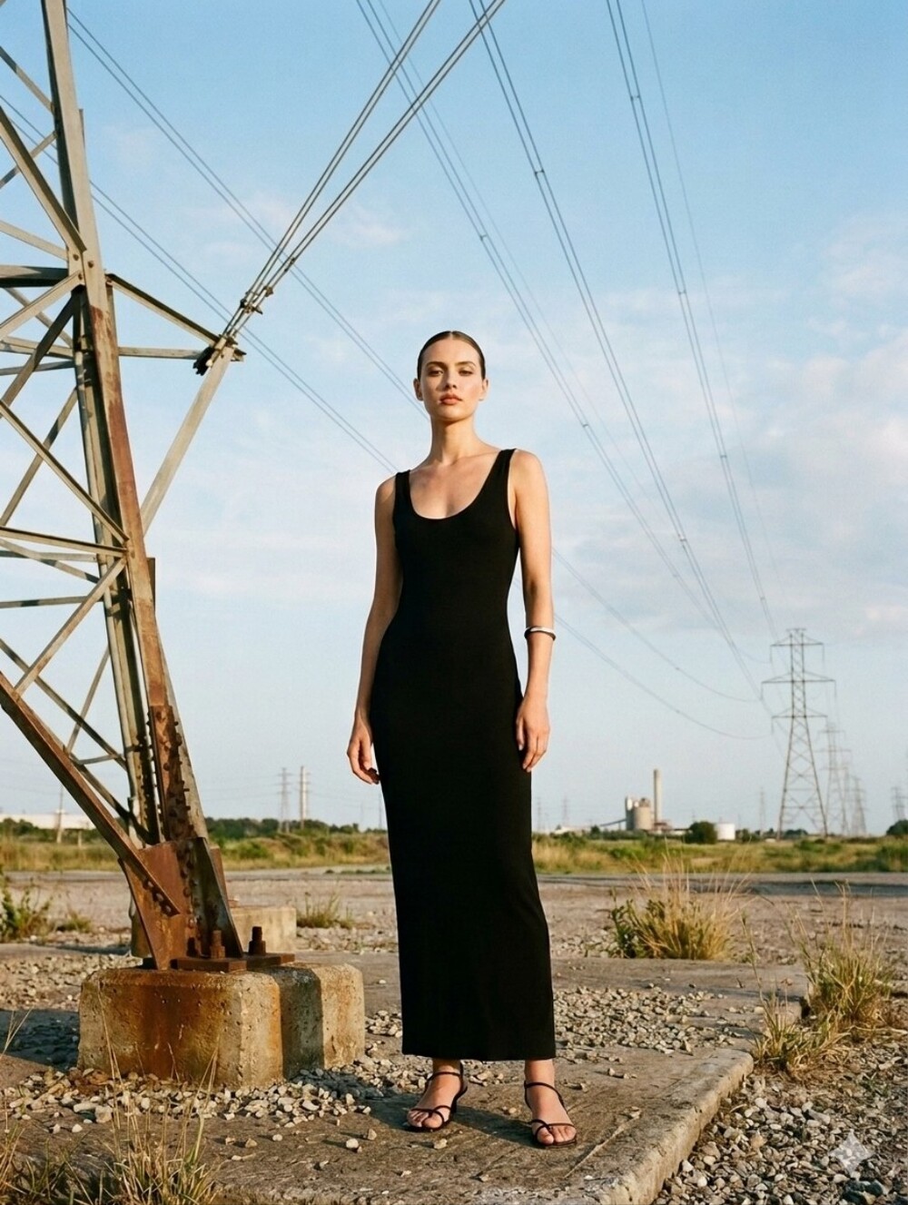 Black Stretchy dress